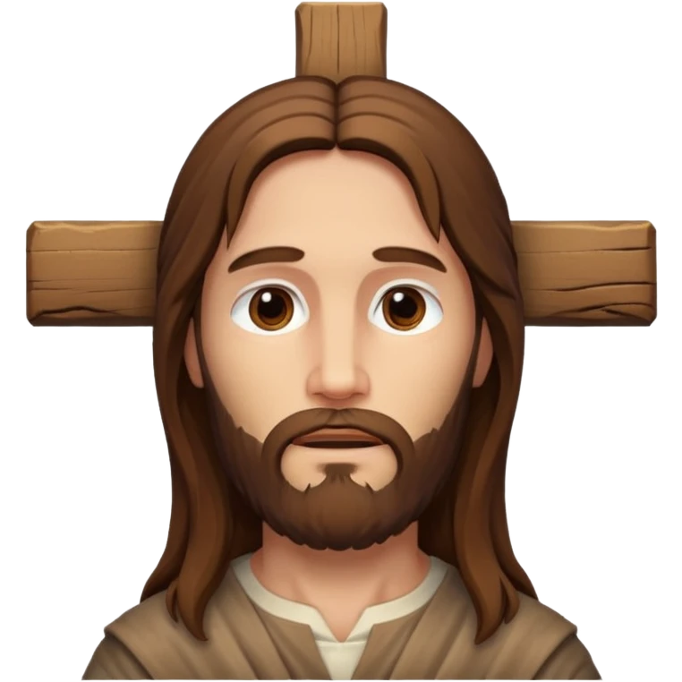 Jesus Christ on cross  emoji
