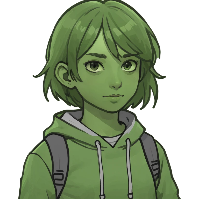 Girl wearing boy clothes  emoji