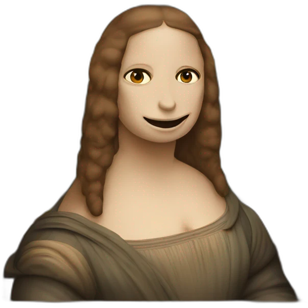 Mona lisa emoji