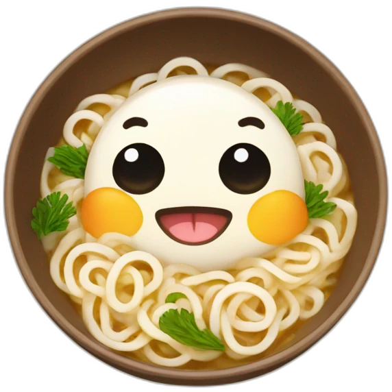 tonkotsu ramen emoji