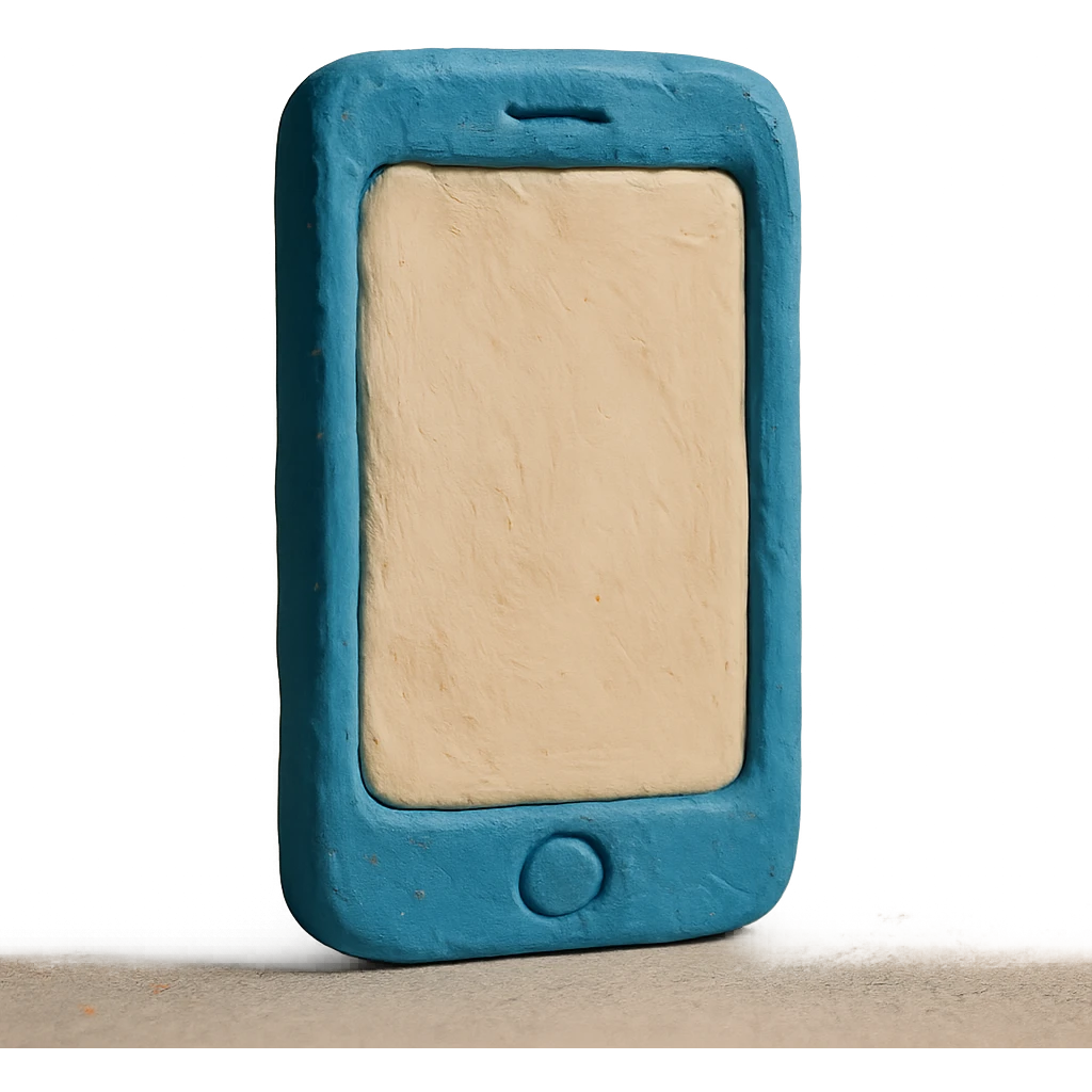 smartphone claymation style emoji