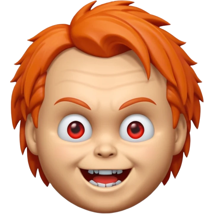 Un emojin de chuky emoji
