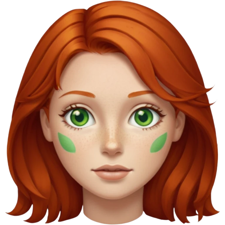 redhead woman emoji