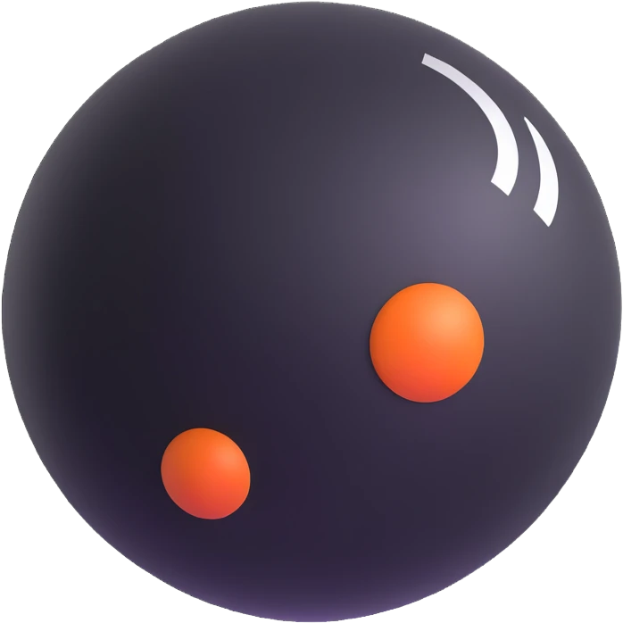 modern minimalist 3D sphere logo emoji