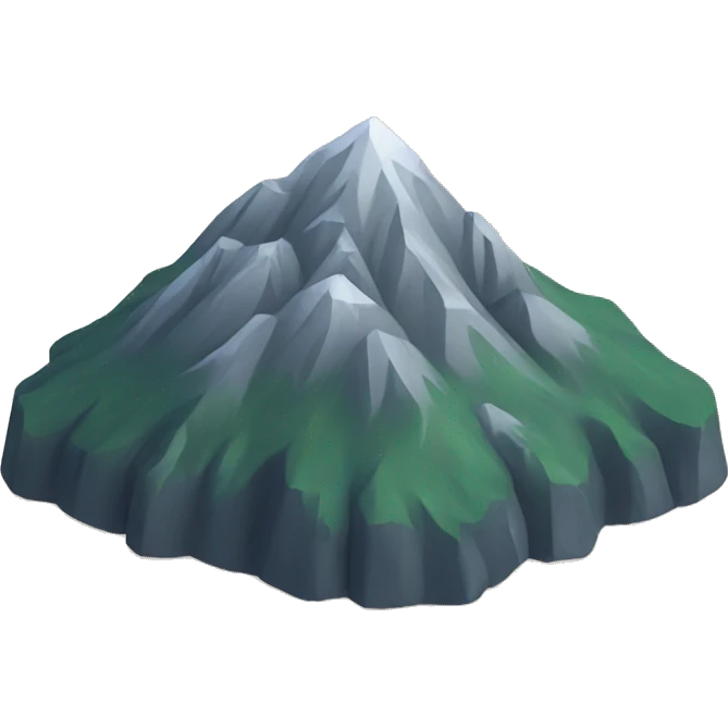 Mountain emoji