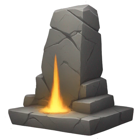 Altar of stone  emoji