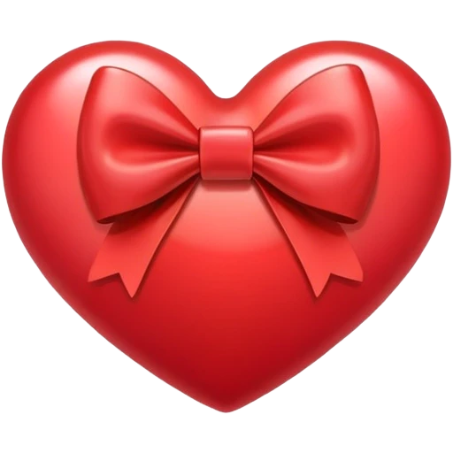 heart with bow emoji