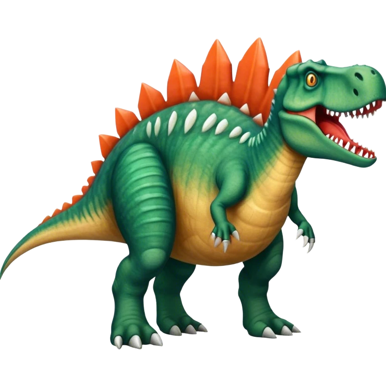 A spinosaurus emoji