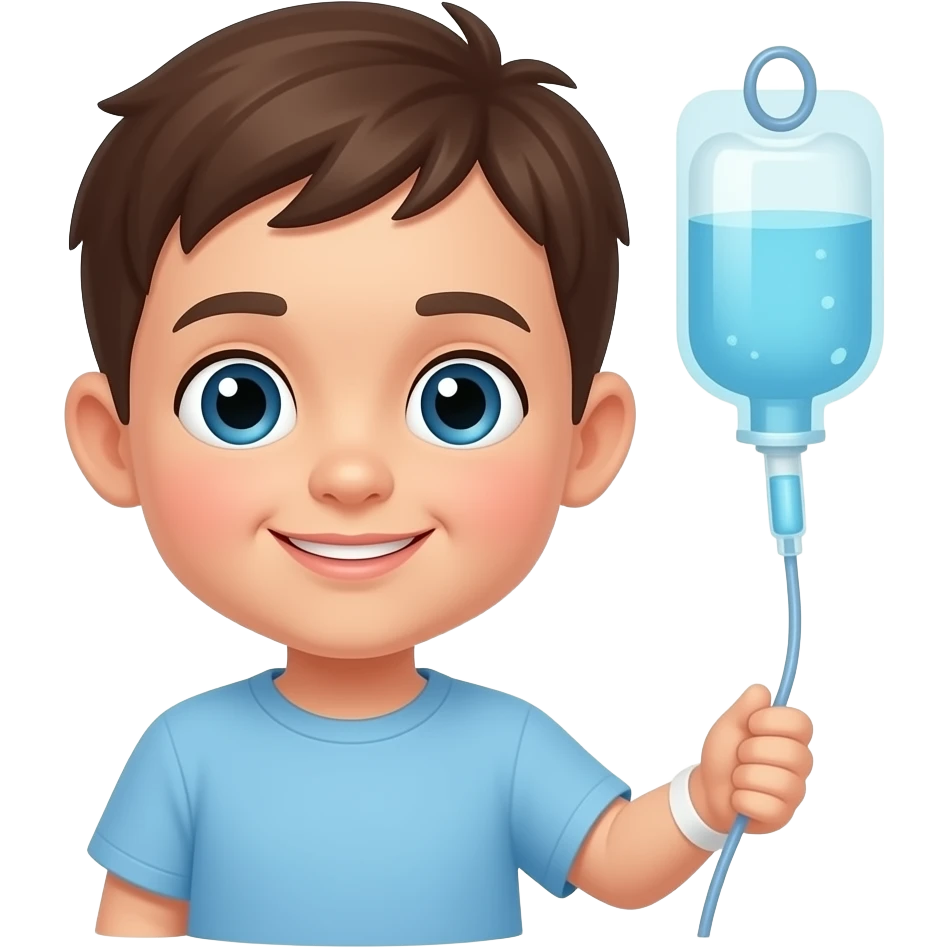 IV Fluids in paediatric patient emoji