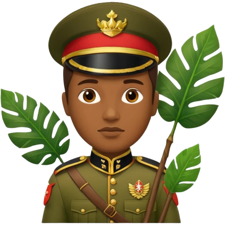 Jungle Guard – leaf shield,Royal Soldiers. emoji