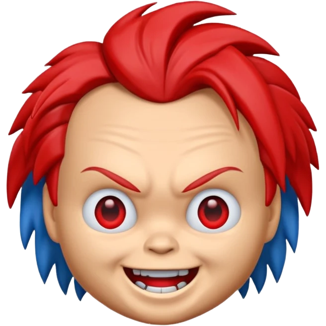 Un emojin de chuky emoji