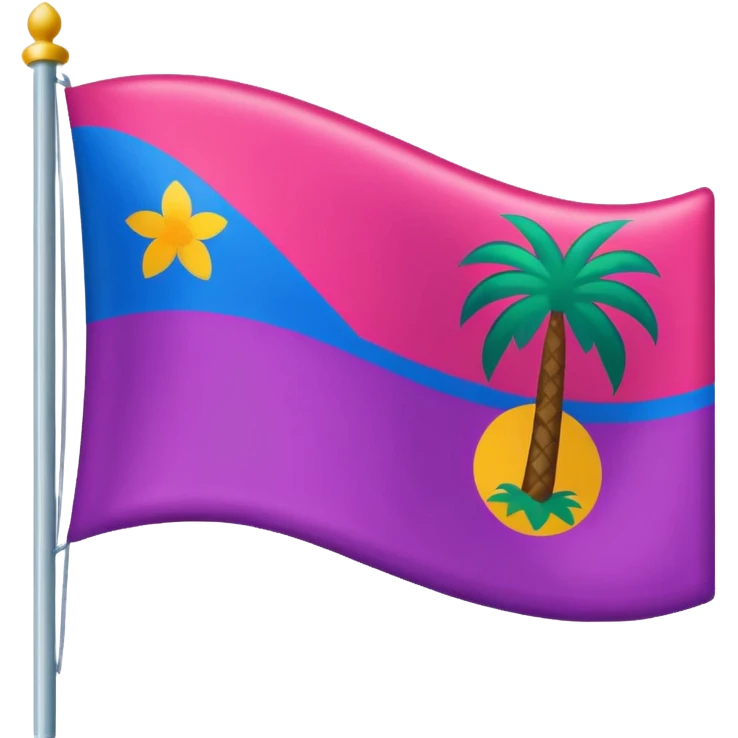 Floptropica flag emoji