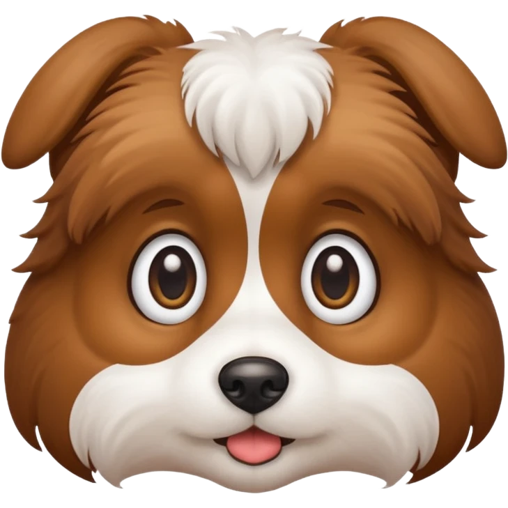 Cute dog  emoji