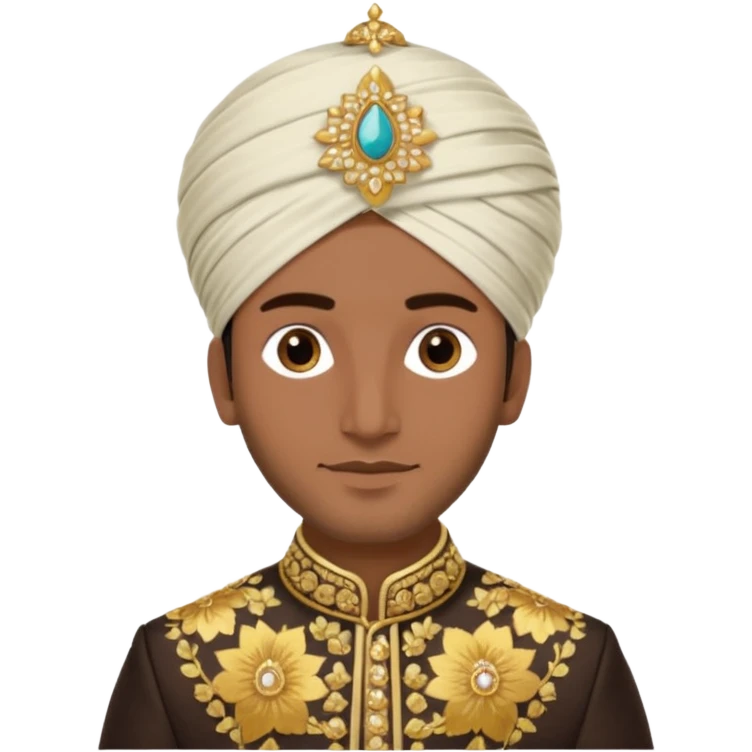 North indian groom emoji