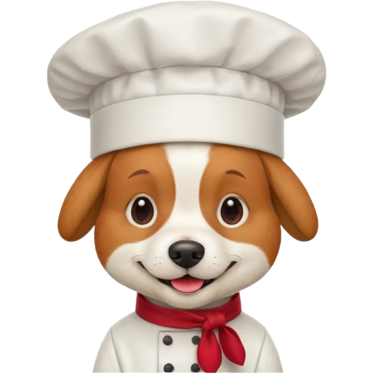 chef red dog emoji