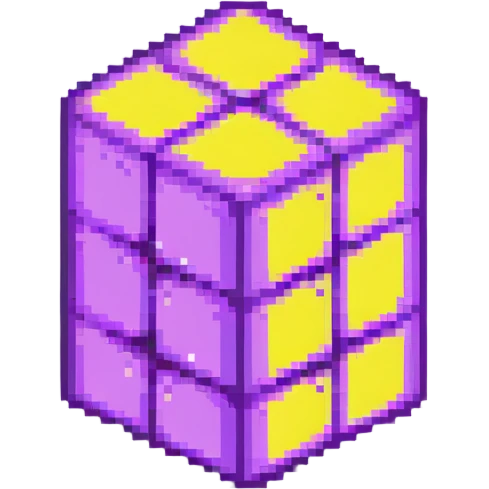 glowing purple block emoji