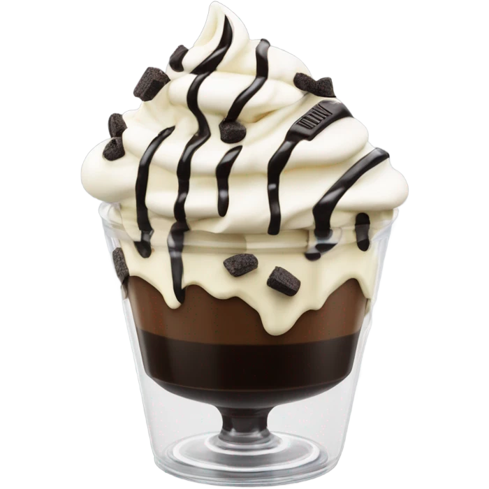 Mc flurry with Oreo emoji