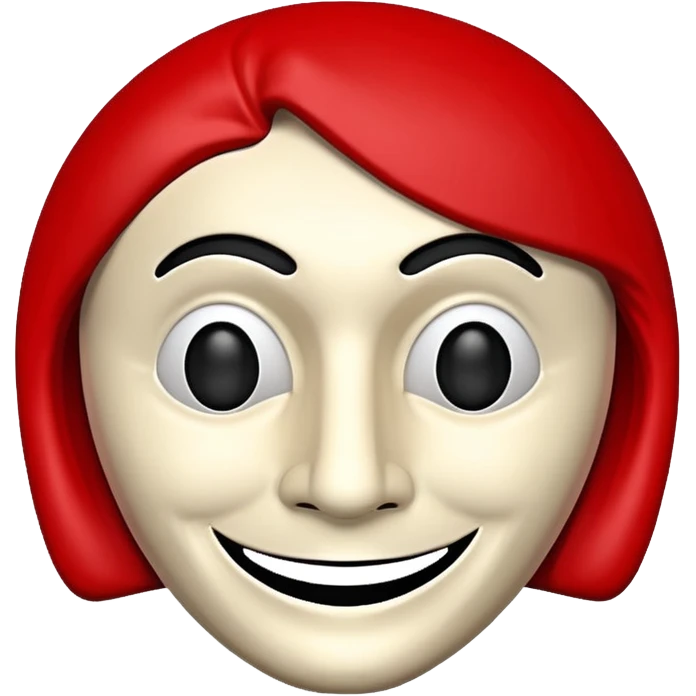 Money Heist mask emoji  emoji