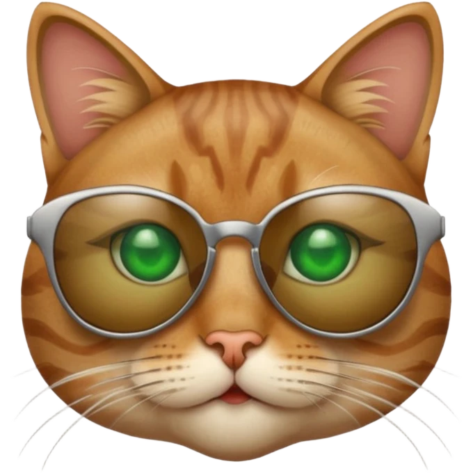 Cat wearing sunglasses emoji