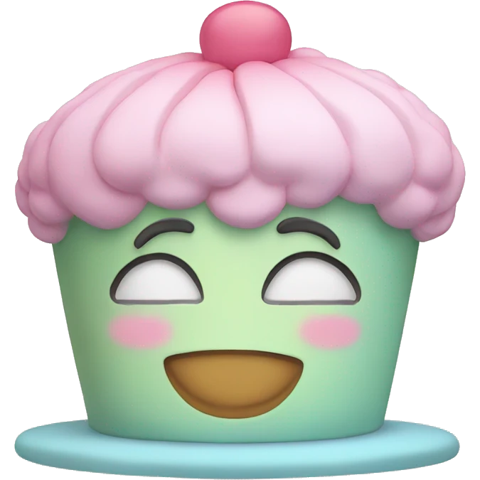 Fairy pastel cake emoji