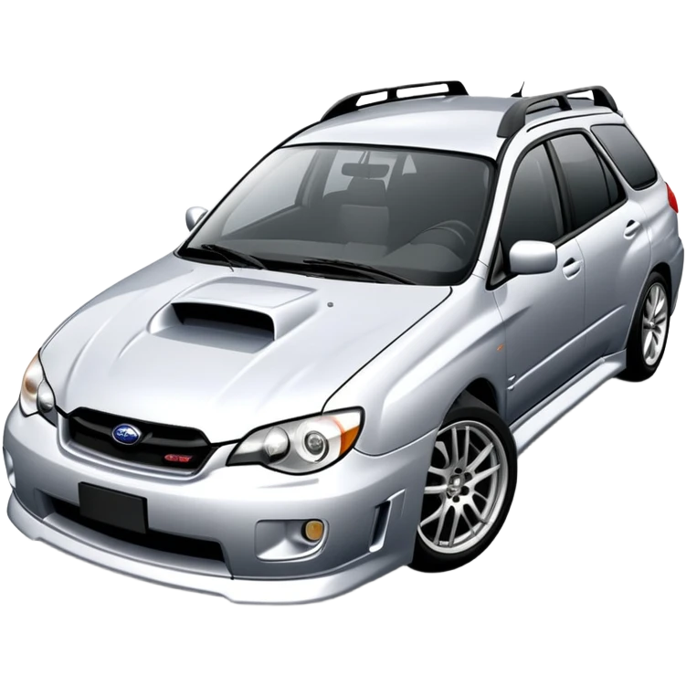 Silver 2006 Subaru WRX Wagon emoji