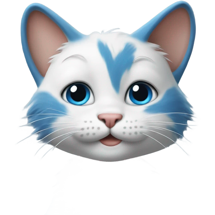 Smurf cat ￼ emoji