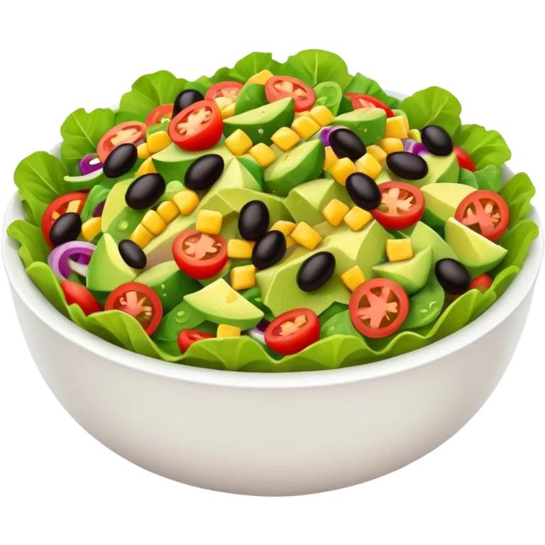 Mexican salad named el jefe emoji