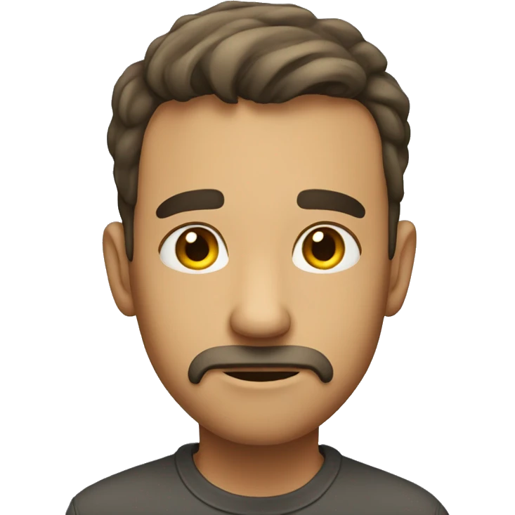 shy man emoji