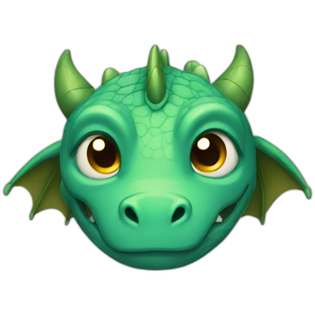 Sad Dragon emoji