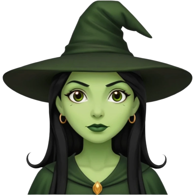 green witch emoji
