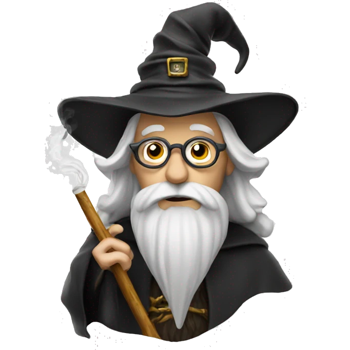 wizard smoking emoji