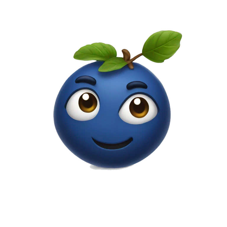 Blueberry  emoji