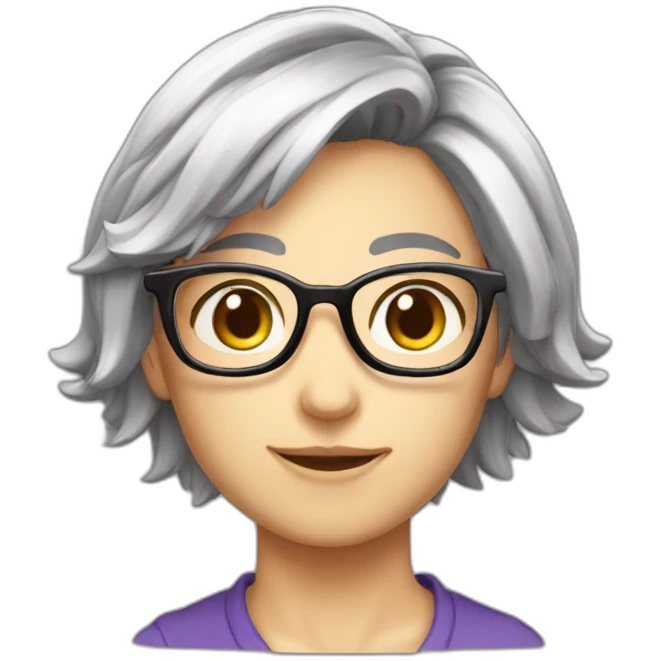 nerd-otaku-femcel emoji