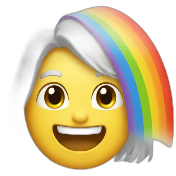 rainbow emoji