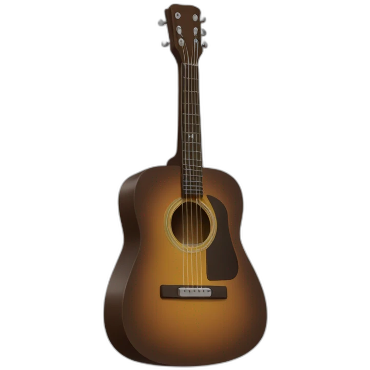 Chat caca qui joue de la guitare assis sur la tour effeil emoji