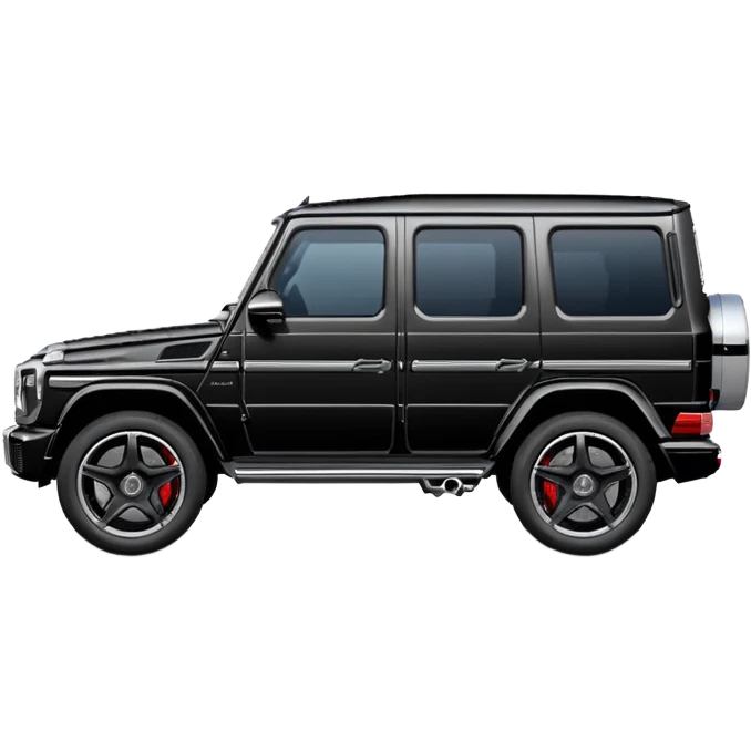 Mercedes black g63 emoji