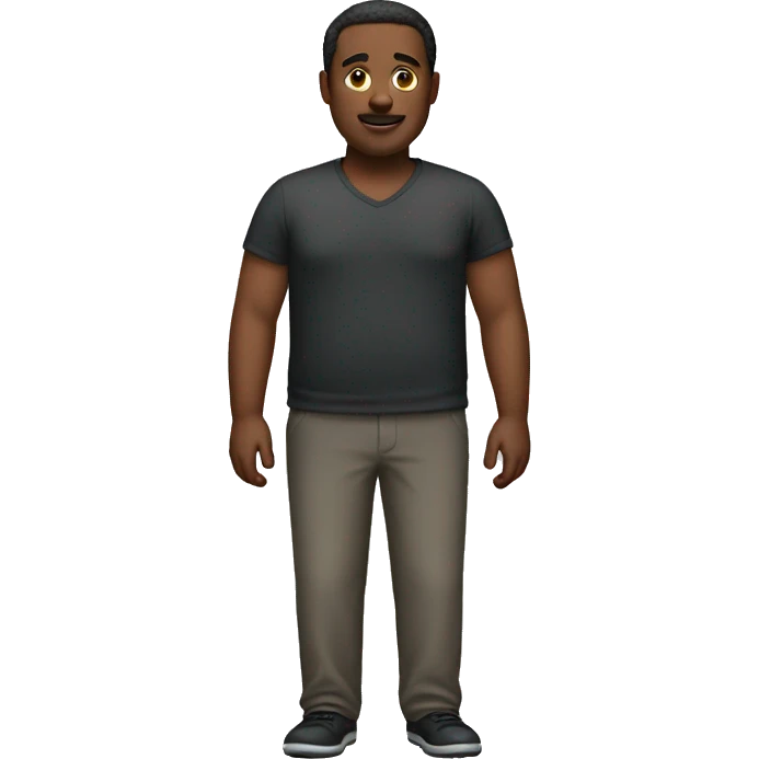 Large short man emoji