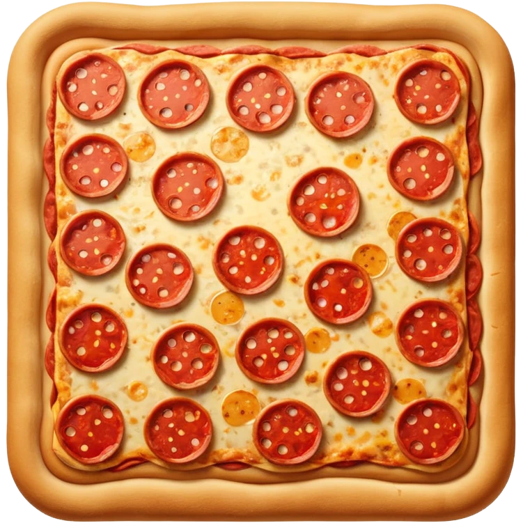 square pepperoni pizz emoji