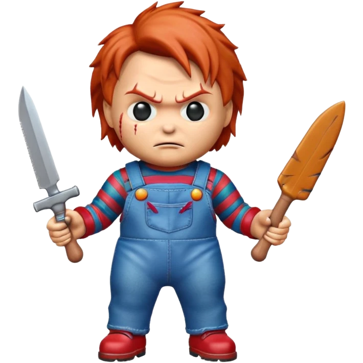 Un emojin de chuky emoji