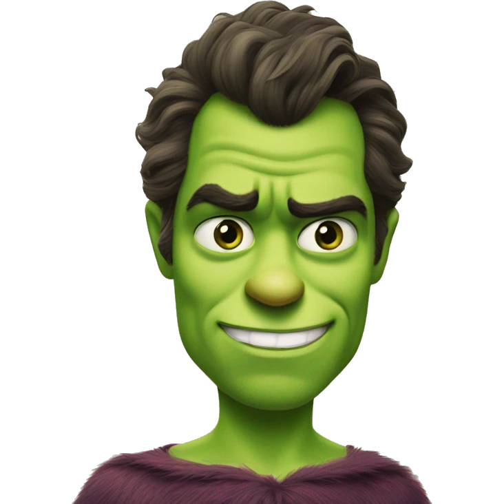 henry cavill as grinch emoji