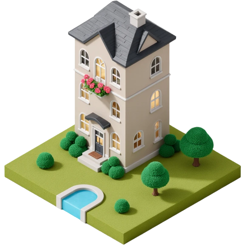 apartment building emoji
