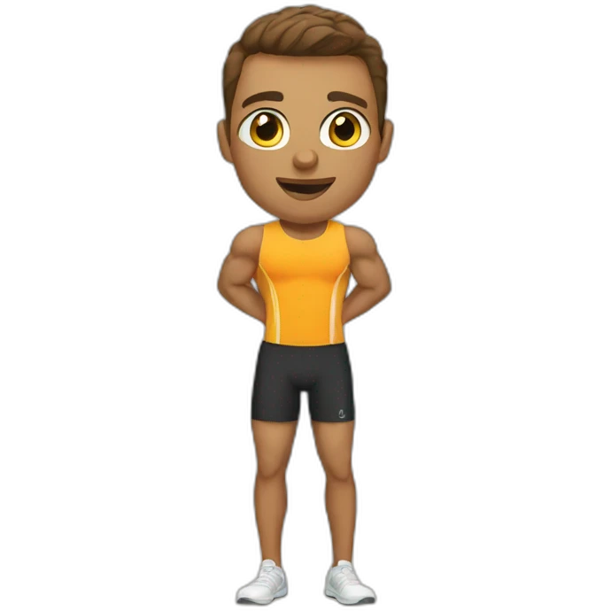 Gym coach emoji