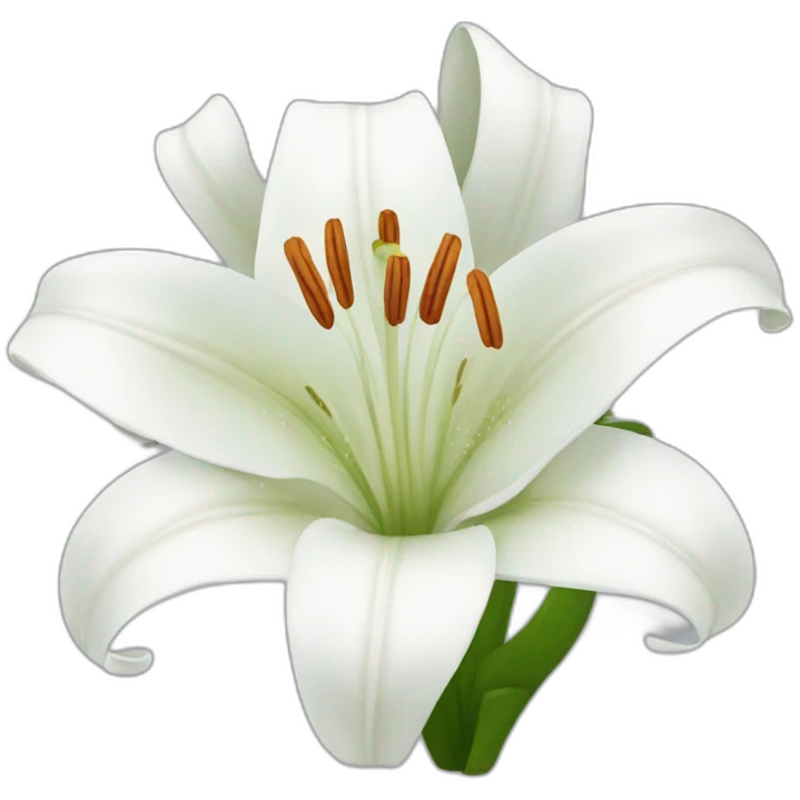 White Lilly emoji