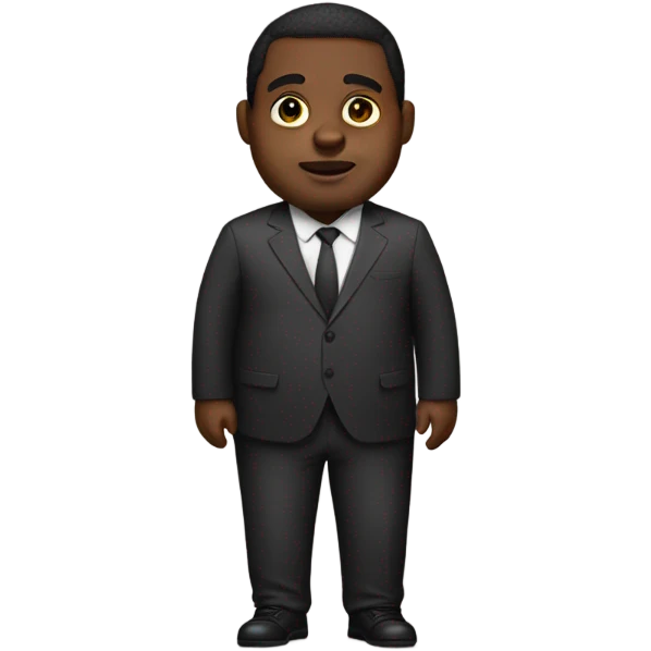 fat black man named jermone emoji