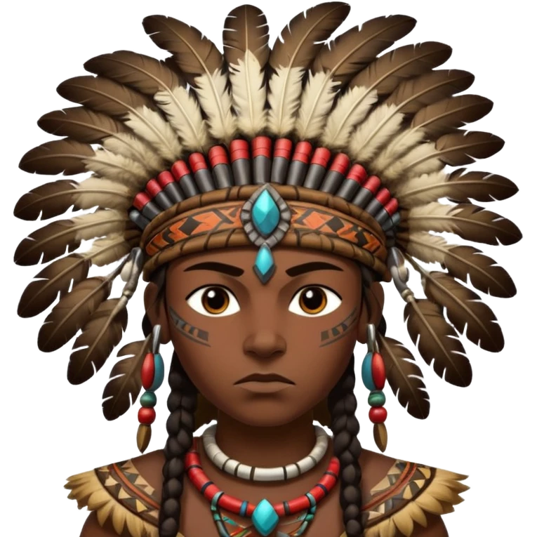 African warrior emoji