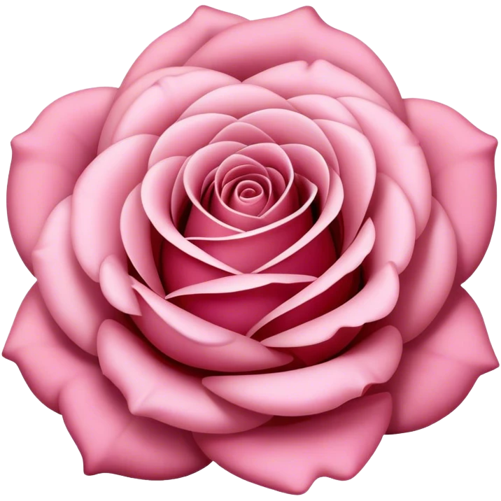 Dusty rose rose emoji