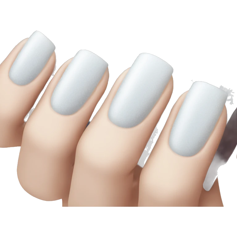 frosty nails emoji