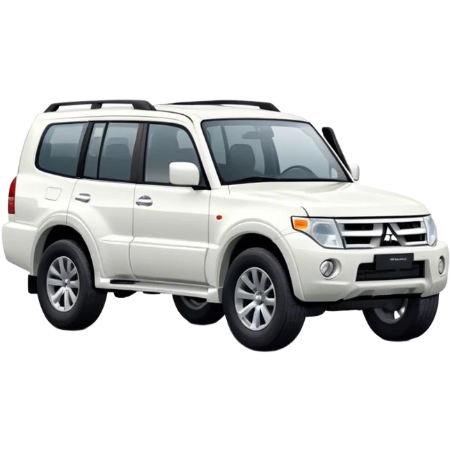 Mitsubishi Pajero - Mitsubishi (Model Year: 2021) (Iconic colour: White) emoji