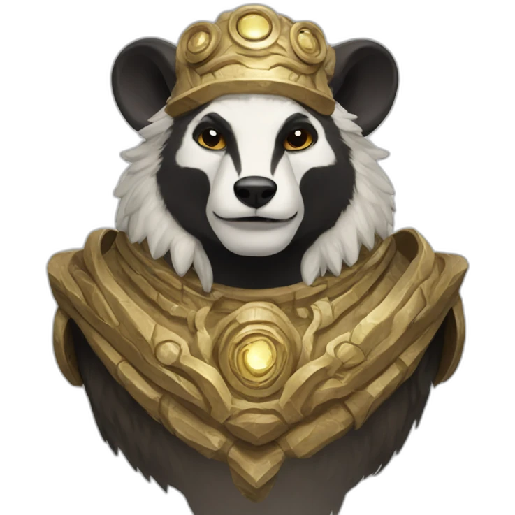 The interdimensional badger god emoji