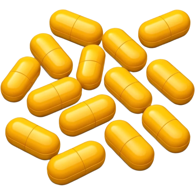 yellow pills emoji emoji